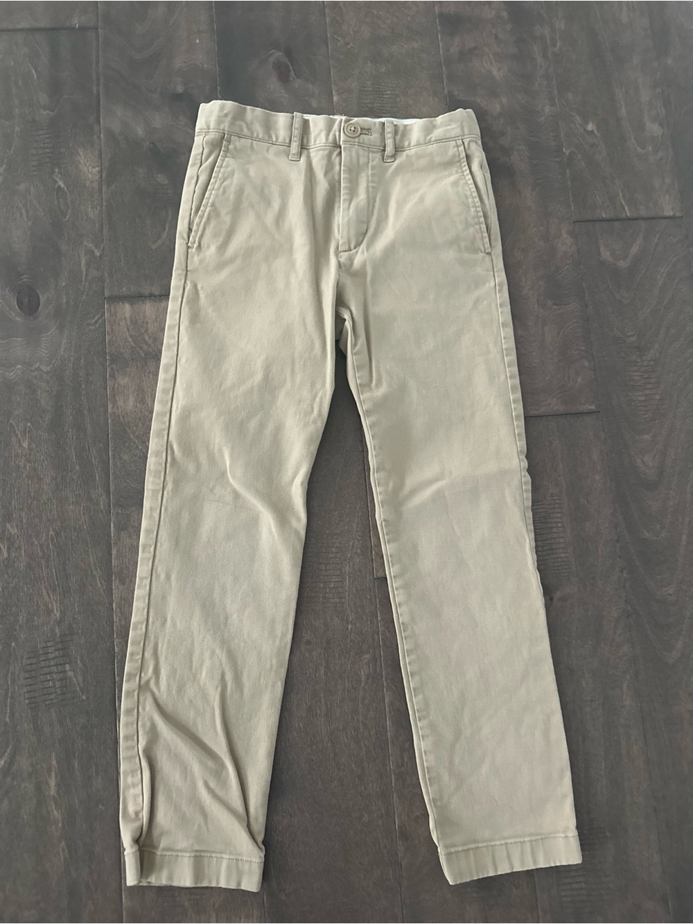 Kids Crewcuts Khaki Casual Chino Pants - Classic Everyday Bottoms